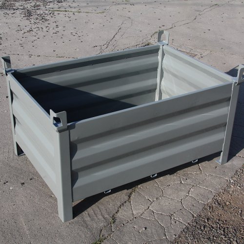 Ohradová paleta standard 1200x800x600 - Barva: Modrá RAL 5010