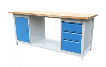 Pracovní stoly - Barva - Modrá