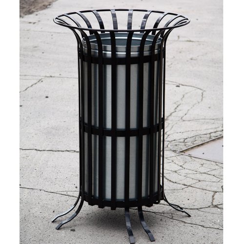 Venkovní odpadkový koš Hrabě