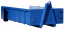 Kontejner Abroll 10,8 m3 - Barva: Modrá RAL 5010