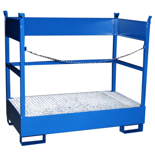 Záchytná paleta pro převoz sudů 1400x800x1300