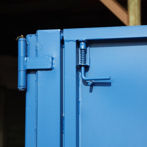 Kontejner AVIA se sklopnými bočnicemi 12 m3 - Barva: Modrá RAL 5010